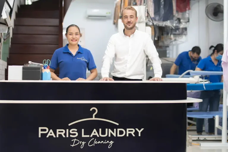 Photographe entreprise pressing laverie 4